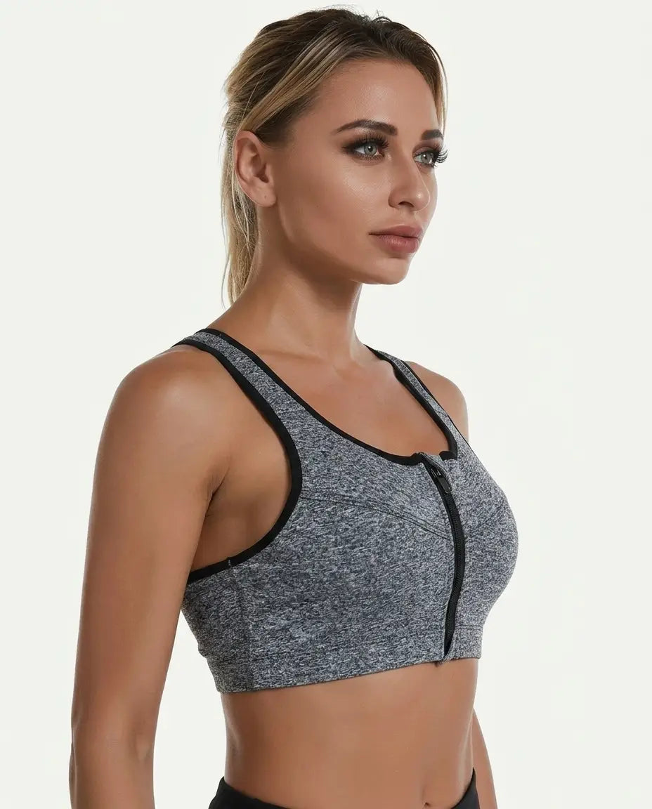 Bloom Zip Bra