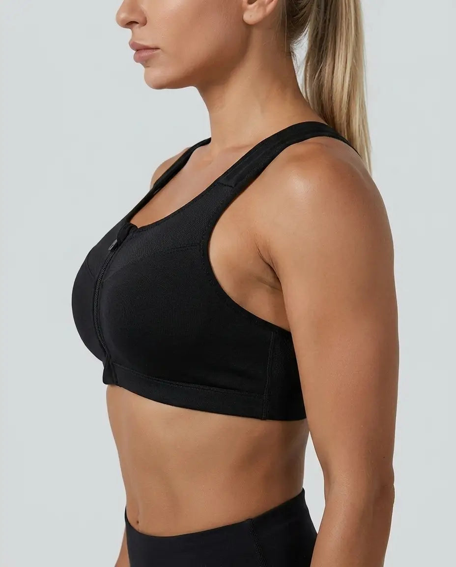 Bloom Zip Bra