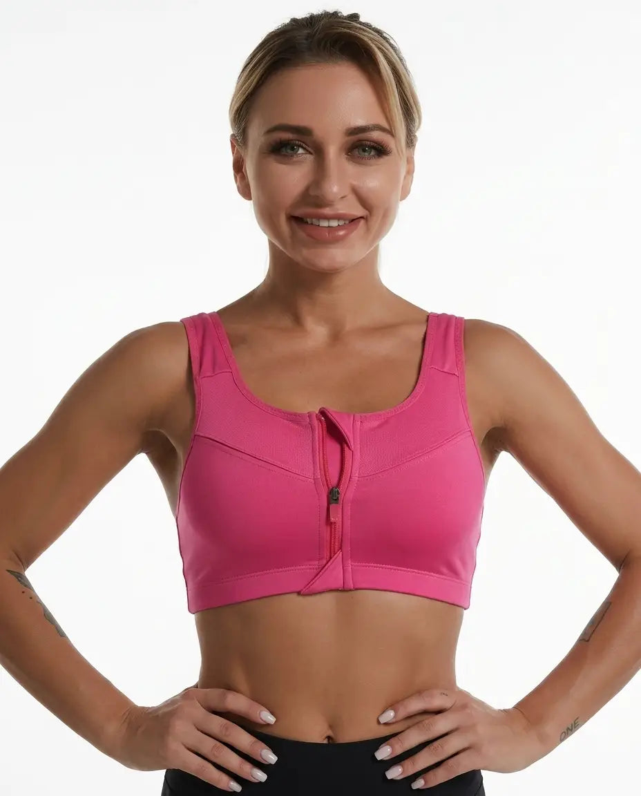 Bloom Zip Bra