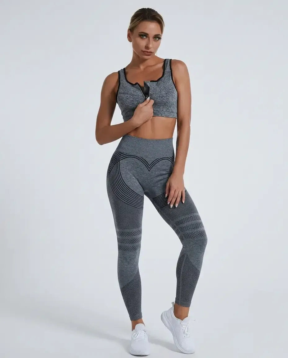 Bloom Zip Bra