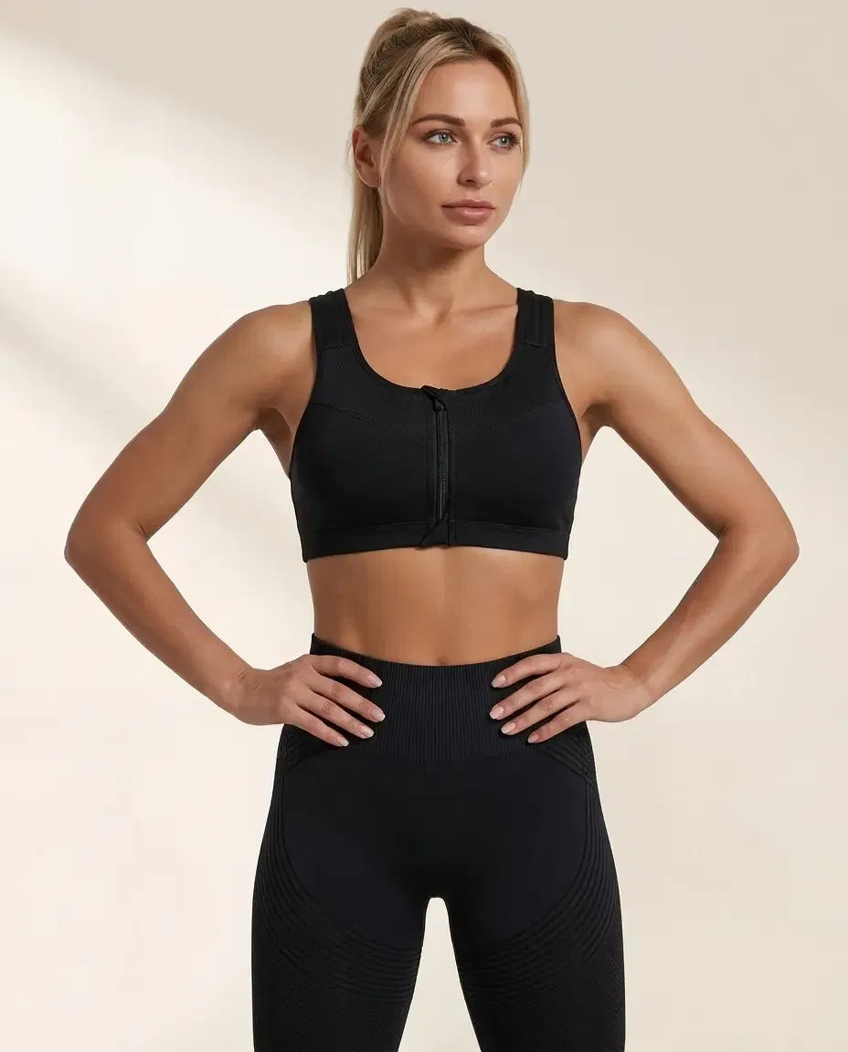 Bloom Zip Bra